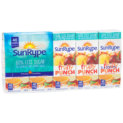 SUNRYPE FRUITY PUNCH JUICE [5 x200M]