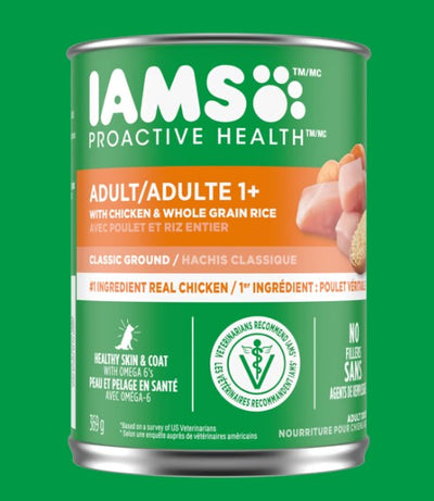 IAMS CHICKEN & RICE DOG FOOD [369 g]