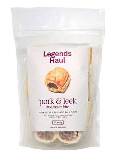 LEGENDS HAUL PORK & LEEK BITES [400 G]