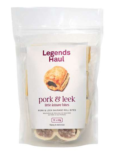 LEGENDS HAUL PORK & LEEK BITES [400 G]