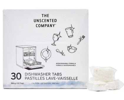 UNSCENTED CO DISHWASHER TABS [30 pcs]