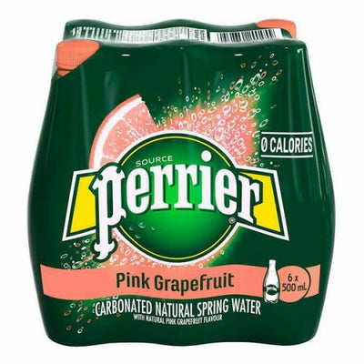 PERRIER WATER PINK GRAPEFRUIT [6 X500m]