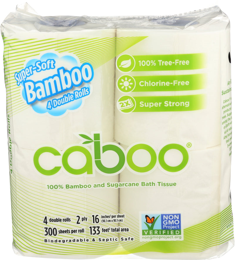 CABOO BAMBOO BATH TISSUE [4 pcs]