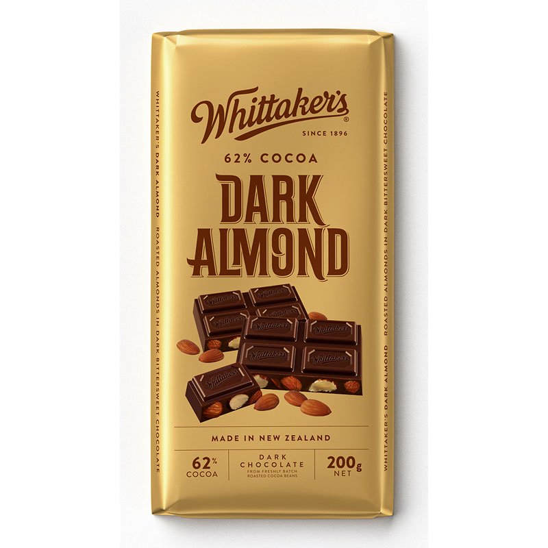 WHITTAKERS DK ALMOND CHOCOLATE [200 G]