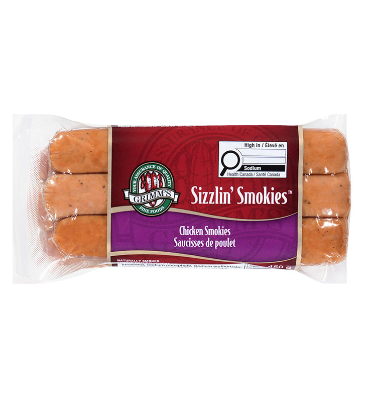 GRIMMS CHICKEN SMOKIES [450 G]