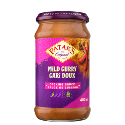 PATAKS MILD CURRY SAUCE [400 ML]
