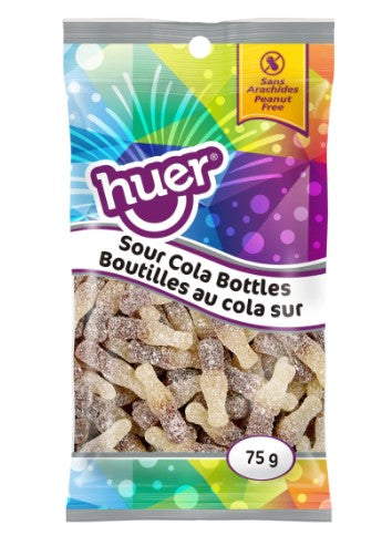 HUER SOUR COLA BOTTLES [75 G]
