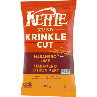 KETTLE KRINKLE HABANERO CHIPS [198 G]