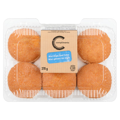 COMPLIMENT MINI ANGEL FOOD CAK [270 G]