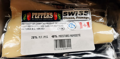PEPPER'S OWN CHEESE Swiss