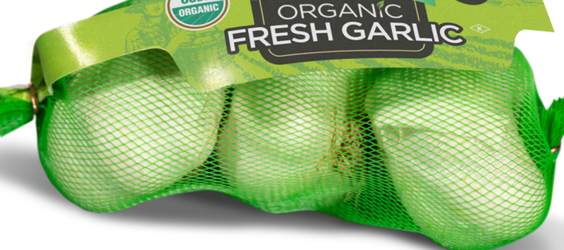 ORG GARLIC MESH BAG [3 pcs]