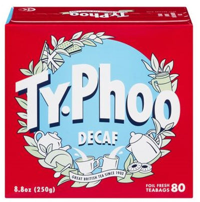 TYPHOO DECAFFEINATED TEA [80 BAGS]