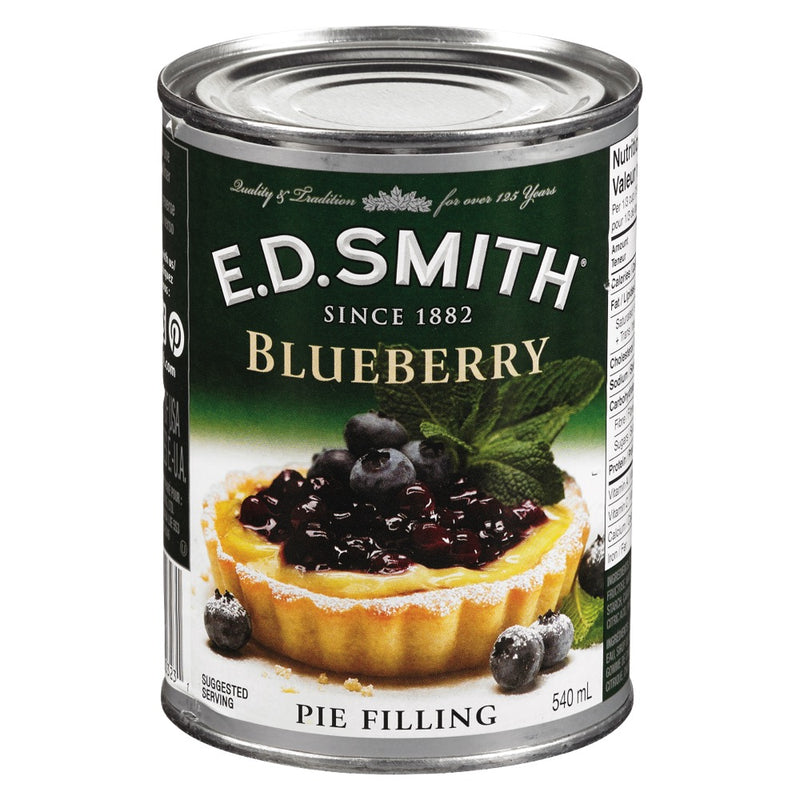 ED SMITH BLUEBERRY PIE FILLING [540 ML]