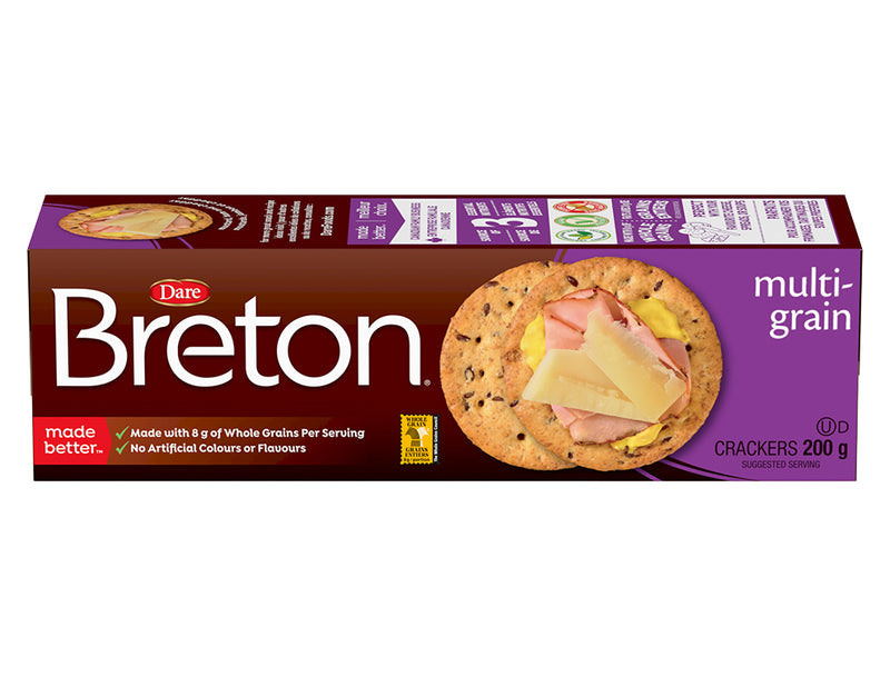BRETON CRACKERS MULTIGRAIN [200 G]