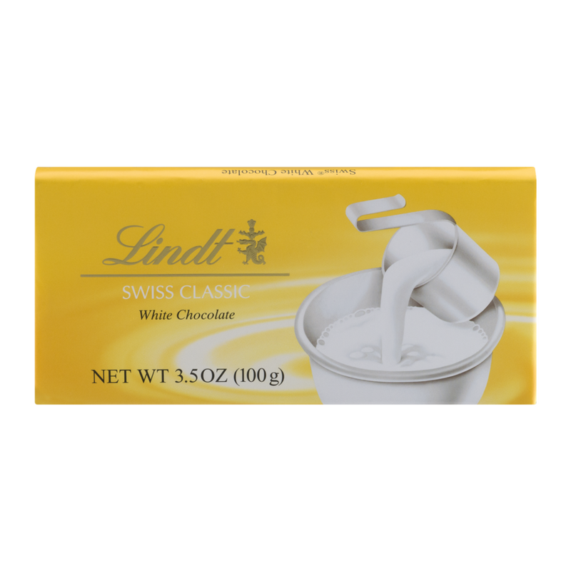 LINDT SWISS CLASSIC WHITE BAR [100 G]