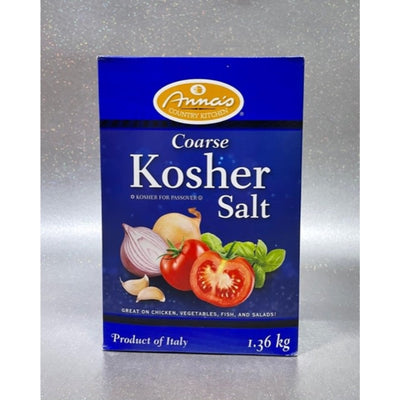 ANNAS COURSE KOSHER SALT [1.36 kg]