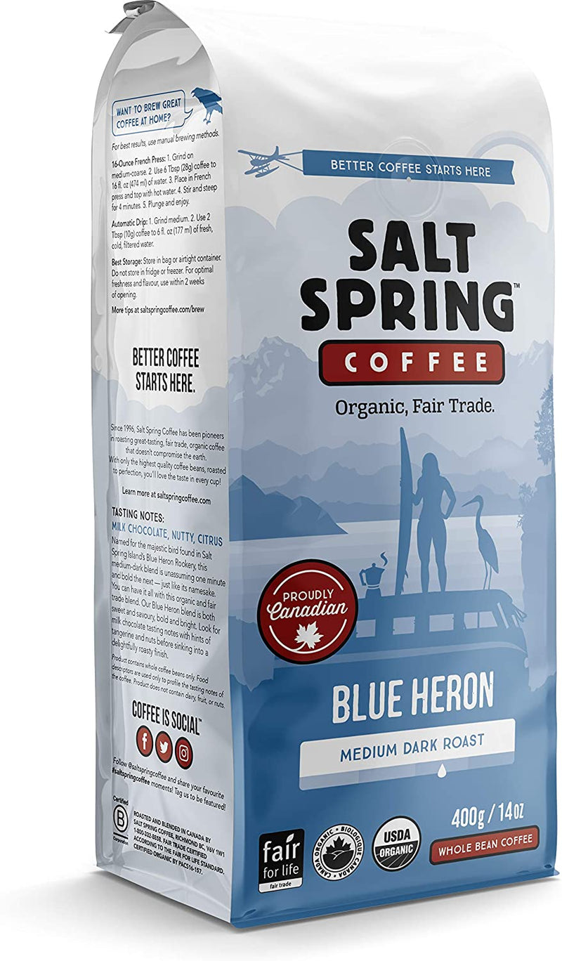 SALT SPRING BEAN BLUE HERON [400 G]