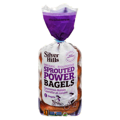 SILVER HILLS CIN RAISIIN BAGEL [5 S]