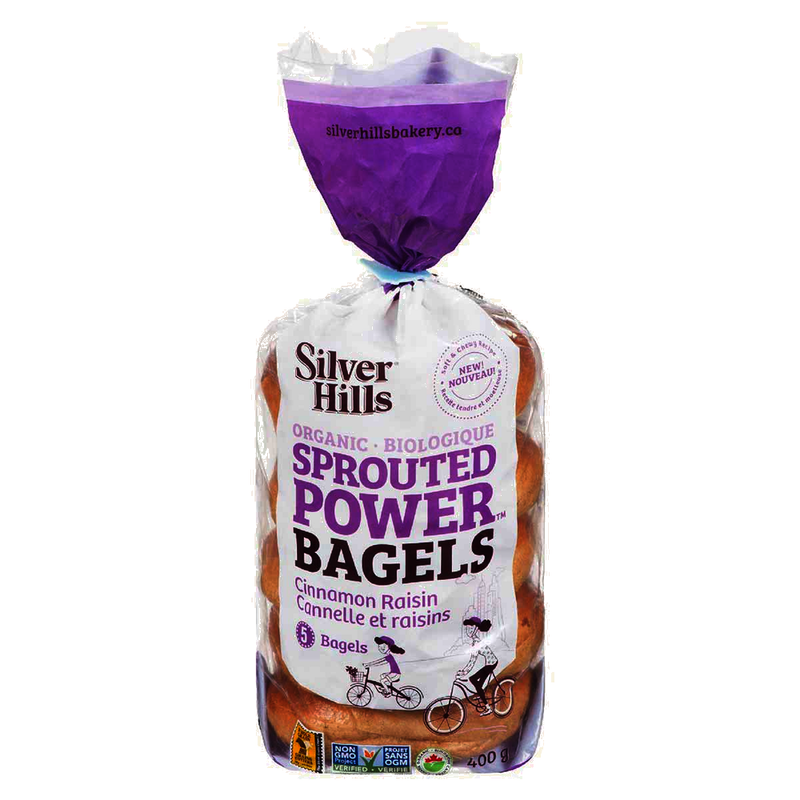 SILVER HILLS CIN RAISIIN BAGEL [5 S]