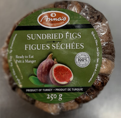 ANNA'S COUNTRY KITCHEN Dried Figs, 250g