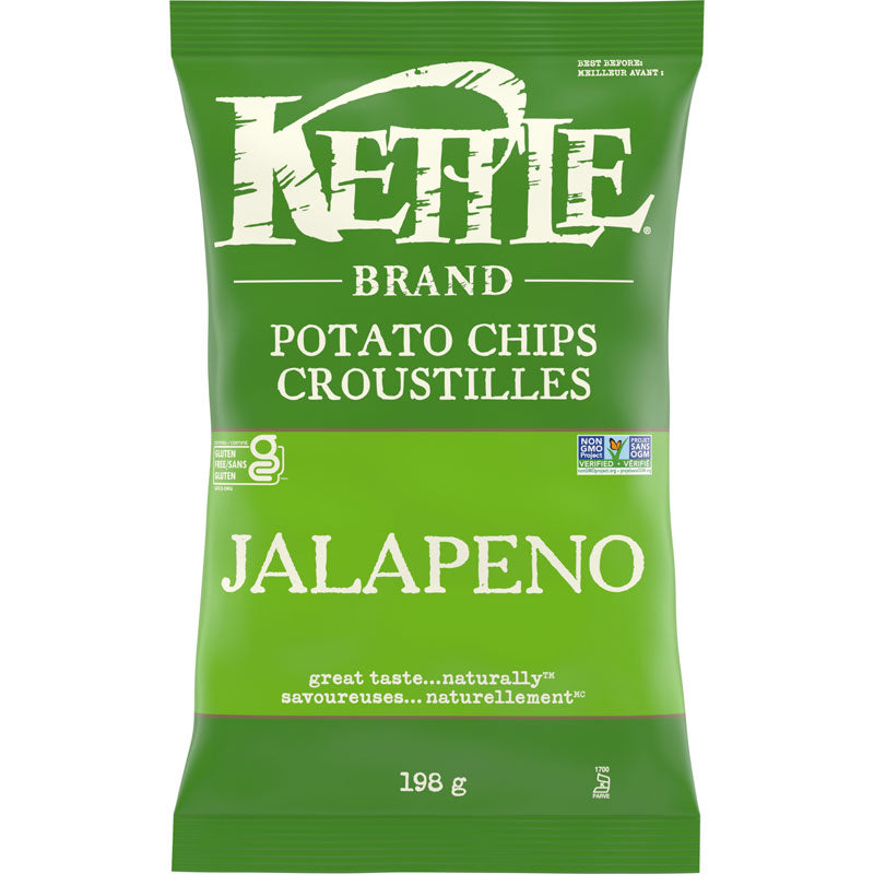 KETTLE CHIPS JALAPENO [198 G]