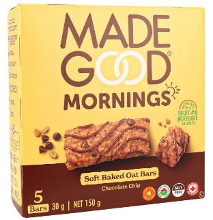 MADE GOOD CHOCOLATE CHIP BARS [120 g]