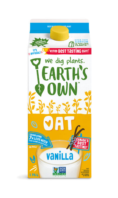 EARTHS OWN UNSWEET OAT VAN [1.75 L]