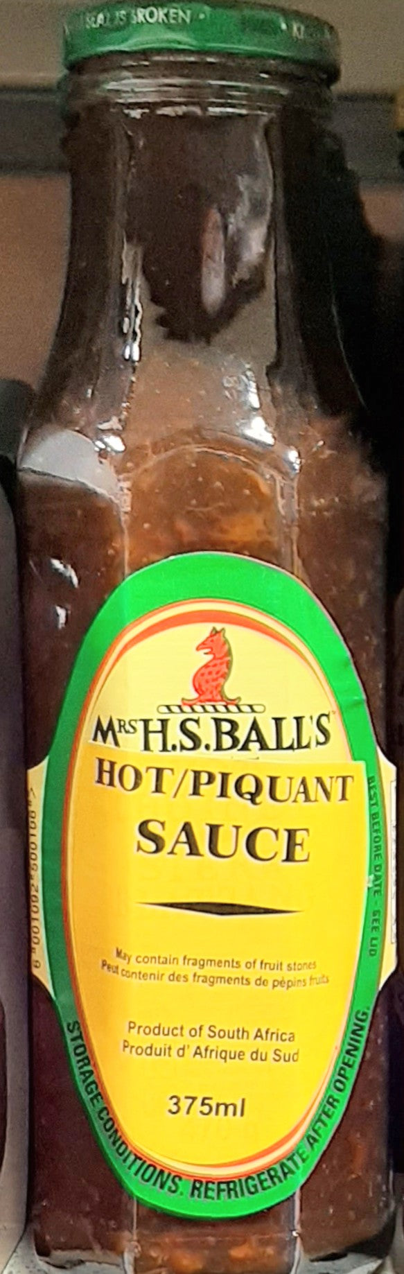 MRS BALLS HOT CHUTNEY [470 G]