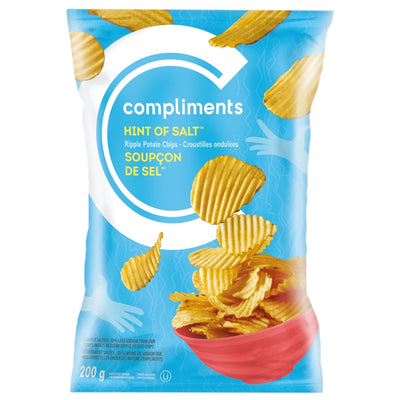 COMPLIMENTS RIPPLE SALT CHIPS [200 g]