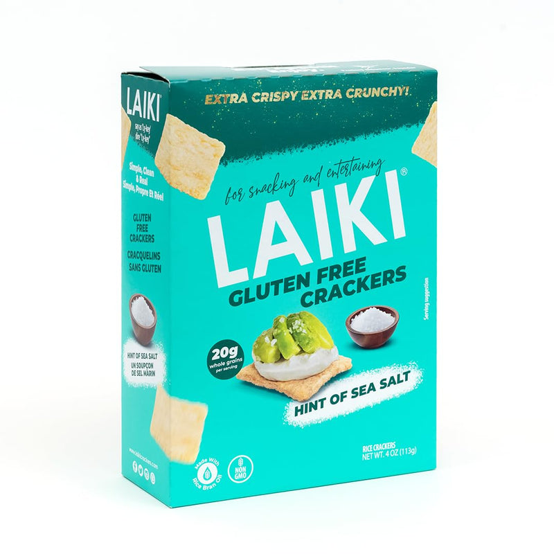 LAIKI  GF CRACKERS SEA SALT [113 G]