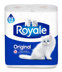 ROYALE TOILET PAPER [4 pkg]