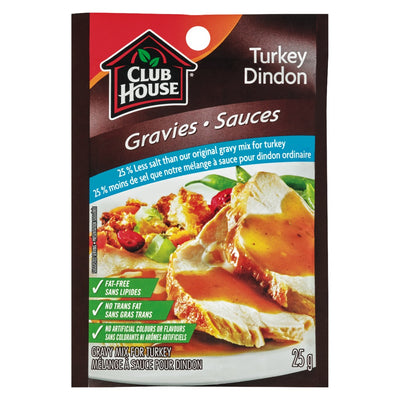 CH 25% LESS SALT TURKEY GRAVY [25 G]