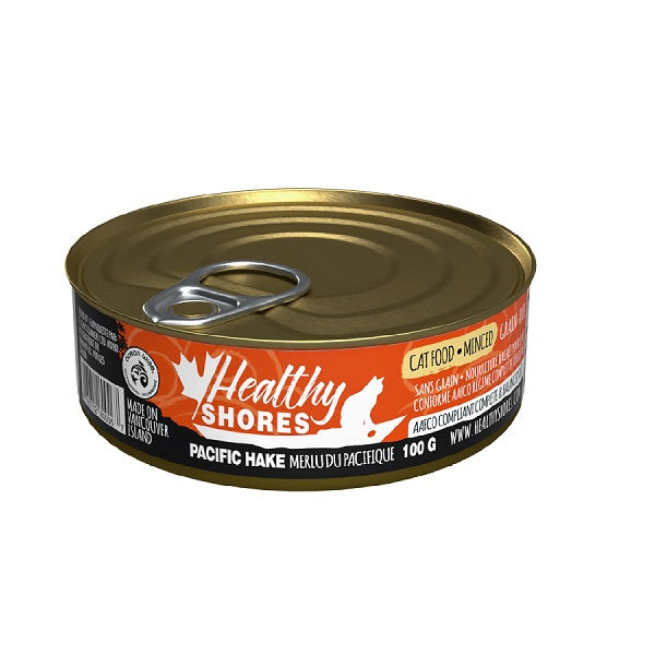 HEALTHY SHORES CAT FOOD Pacific Hake Pate, 100g
