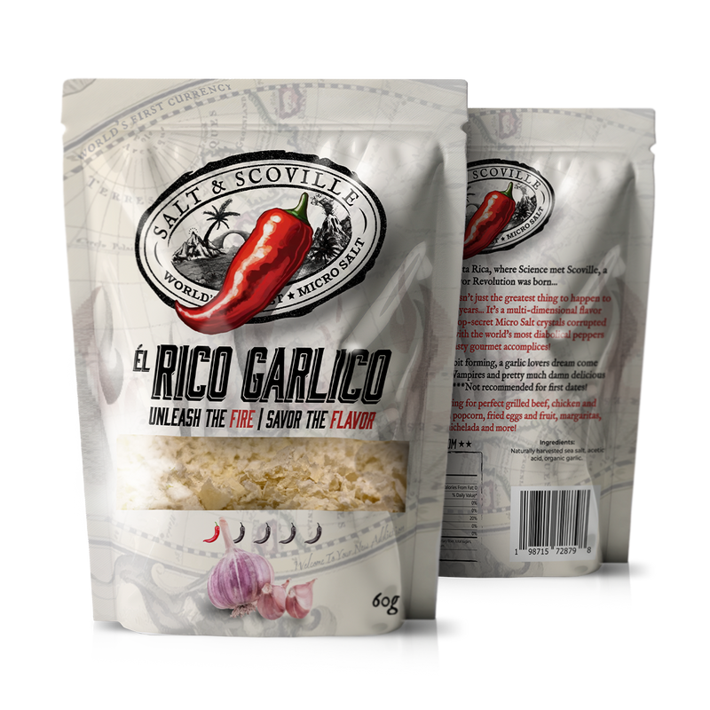SALT & SCOVILLE Rico Garlico Salt, 60g