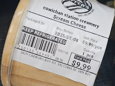COWICHAN STATION CREAMERY SCREAM CHEESE