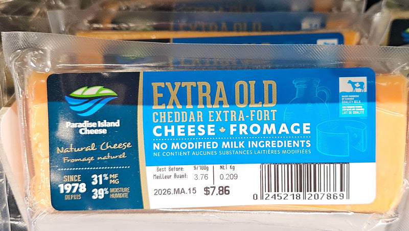 PARADISE ISLAND CHEESE Extra Old Cheddar