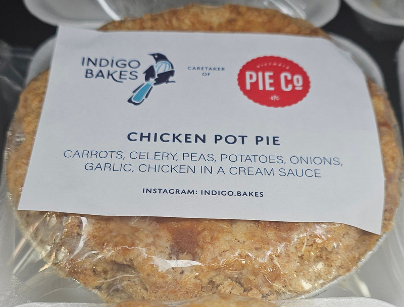 INDIGO BAKES CHICKEN POT PIE