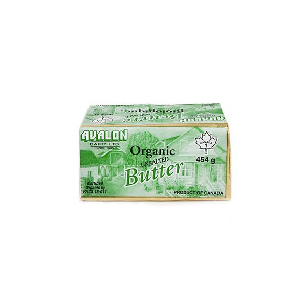 AVALON UNSALTED ORGANIC BUTTER [454 G]