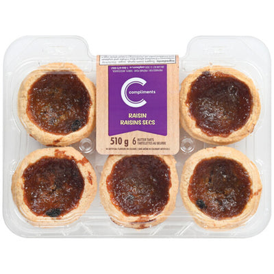 COMPLIMENTS RAISIN TARTS [510 g]