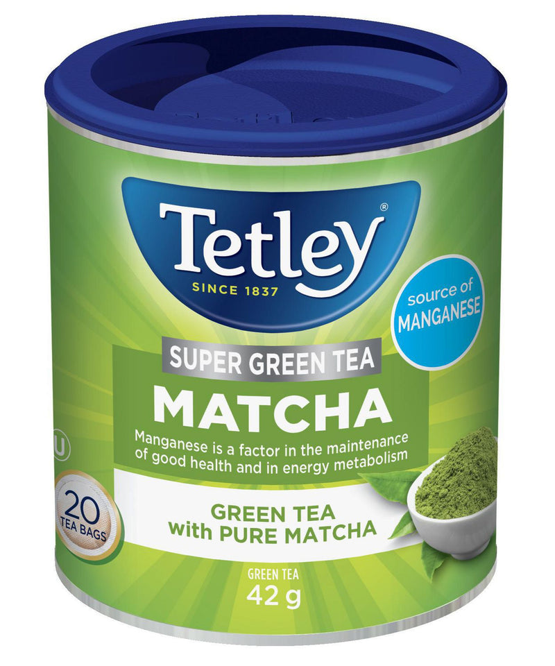 TETLEY SUPER MATCHA GREEN TEA [20 BAGS]