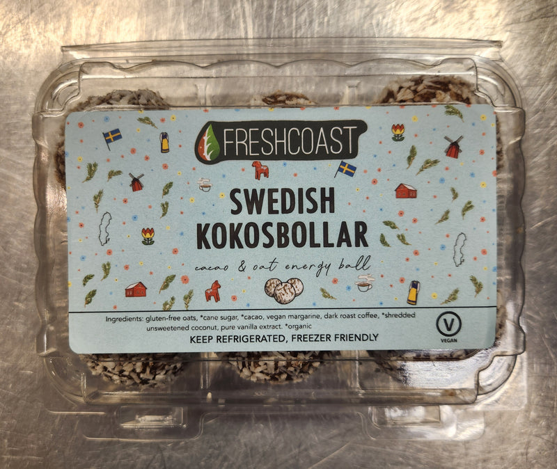 FRESH COAST SWEDISH KOKOSBOLLA, 6pk