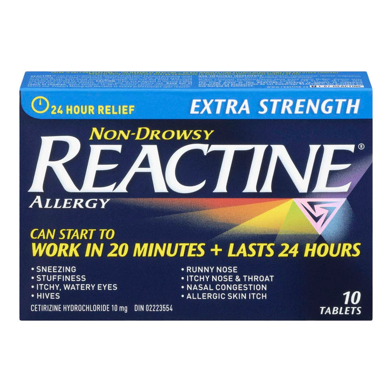 REACTIN ALLERGY EXTRA STRENGTH [10 PK]