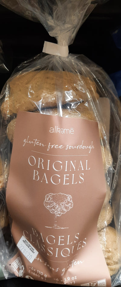ALKEME GF ORIGINAL BAGELS [6 pkg]