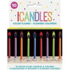 UNIQUE CANDLES BDAY FLAMES [10 S]