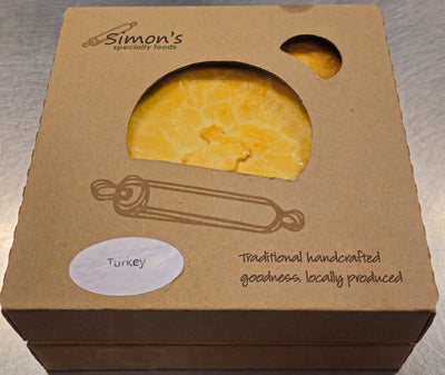SIMONS TURKEY VEG PIE 8" [750 G]