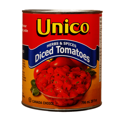 UNICO HERB SPICE DICED TOMATO [796 ML]