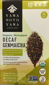 YAMAMOTOYAMA ORGANIC GREEN TEA DECAF GENMAICHA [16 BAGS]