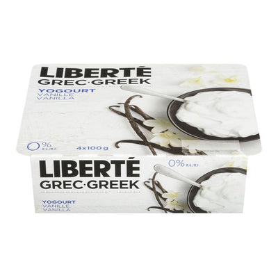 LIBERTE 0% GREEK VANILLA MULTI [4 x100]