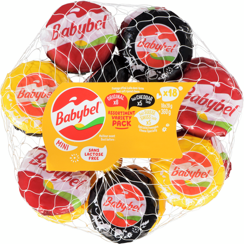BABYBEL MINI VARIETY 18 PK [360 G]