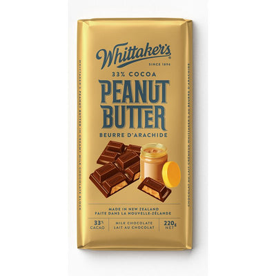 WHITTAKERS PB CHOCOLATE [200 G]